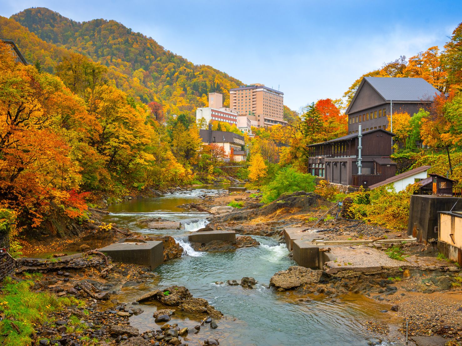 定山渓温泉 日帰りツアー